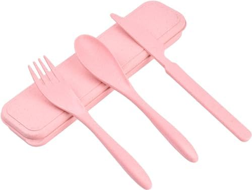 1 PCS Reusable Utensils Set with Case, Camping Utensils for Travel Picnic by Lnrkai