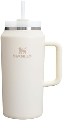 STANLEY Quencher H2.0 Flow State Tumbler, 64 oz, Cream 2.0 by Unknown