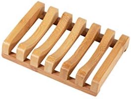 Bamboo Naturals Bar Soap Dish for Sink or Shower, Odor Resistant Tray, Sustainable Bamboo Wood Holder, Great for Bathrooms and Kitchens - Image 2