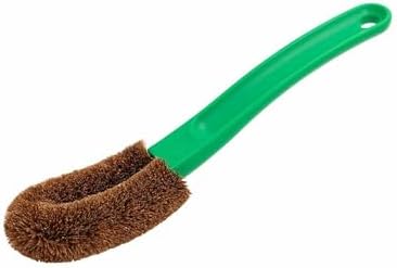 Kamenoko Jump - Japanese Kitchen Scrub Brushes with Handle - Set of 2 - Small - Green - Cleaning Brush for Kitchen, Bath, and Shoes - Made in Japan - Image 5