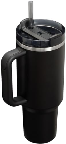STANLEY Quencher H2.0 Flow State Tumbler, 40 oz, Black 2.0 - Image 2