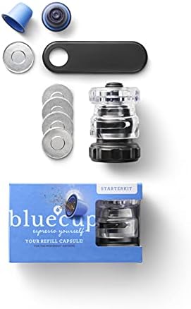 Reusable Nespresso Pods - Patented Sealing System, No Glue - Made in Holland - 25% More Coffee - 2 Capsules, 100 Foil Lids, Sealer & Spoon - BPA-Free - Image 2