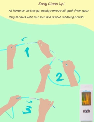 Extendable Long Straws for Stanley Cup, 2 Pack 35" Reusable Silicone Straws- CPC Certified, Fits 40 oz Tumbler And Large Water Bottle, Soft & Flexible Straw Accessories Gift Idea - Image 6