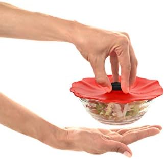Charles Viancin - Poppy Silicone Lid for Food Storage and Cooking - Airtight Seal on Any Smooth Rim Surface - BPA-Free - Oven, Microwave, Freezer, Stovetop and Dishwasher Safe (6 Inch) - Image 2