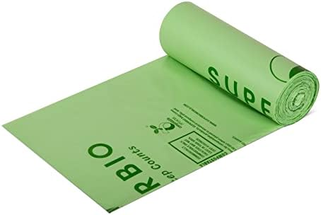 SUPERBIO 33 Gallon Compostable Yard Waste Bags, 40 Count - Image 6