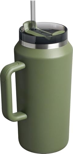 STANLEY Quencher H2.0 Flow State Tumbler, 64 oz, Dried Pine - Image 3