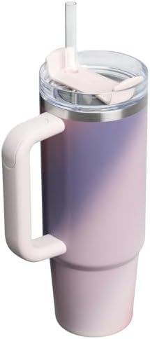 STANLEY Quencher H2.0 Flow State Tumbler, 30 oz, Dawn Spiral - Image 3