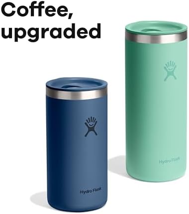 Hydro Flask Travel Coffee Cup – Insulated Stainless Steel, Non-Spill, Leak Proof To-Go Tumbler 20 Oz Mermaid Green - Image 7