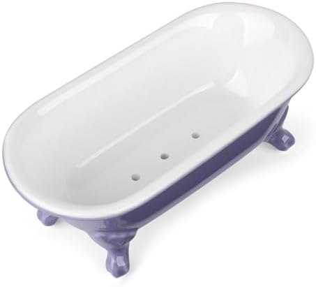 6.5" Mini Clawfoot Bathtub Soap Dish,Bar Soap Holder,Jubilee - Image 6