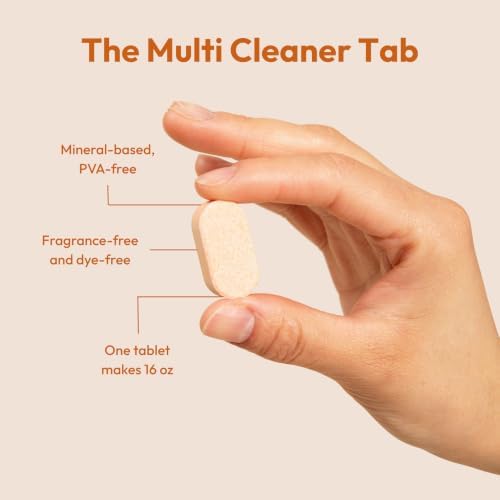 All Purpose Cleaner Tablets 3 Pack, Refillable Surface Cleaner - Image 3