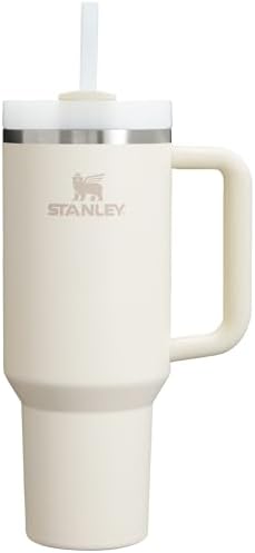 STANLEY Quencher H2.0 Flow State Tumbler, 40 oz, Cream 2.0 by Unknown
