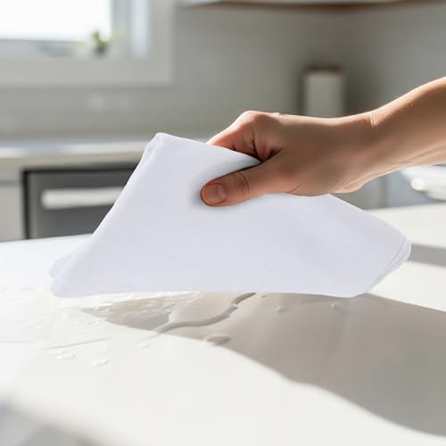 Utopia Kitchen White Flour Sack Towels [12 Pack - 28 x 28 Inch] 100% Cotton - Image 6