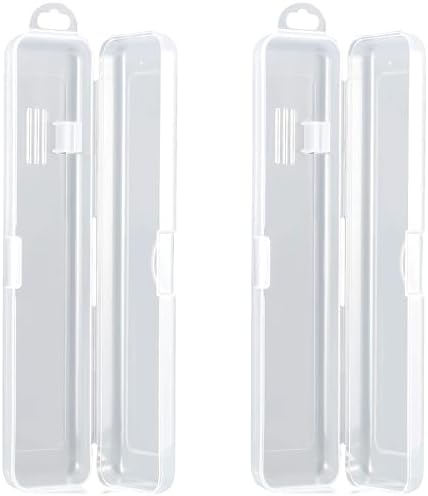MingTa Set of Two Pack Travel Toothbrush & Toothpaste Storage Case Travel Size by MingTa