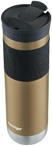 Contigo Byron 2.0 Stainless Steel Travel mug with Snapseal Lid and Grip, 24oz, Chardonnay, BPA Free and Leak Proof - Image 3