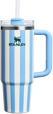 STANLEY Quencher H2.0 Flow State Tumbler, 30 oz, Cornflower Cabana Gloss by Unknown