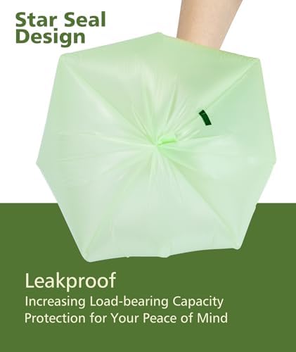 AYOTEE Small Compost Bags 2.6 Gallon Trash Bag, 150 Ct, Unscented Trash bag - Image 5