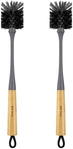 MR.SIGA Water Bottle Brush, Long Handle Bottle Brush for Sports Bottles by MRSIGA