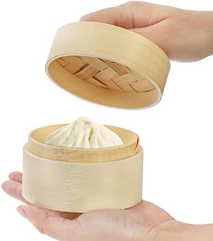 Lyellfe 3 Pack Bamboo Bar Holder, Natural Soap Dishes with Lid Foaming Net - Image 5