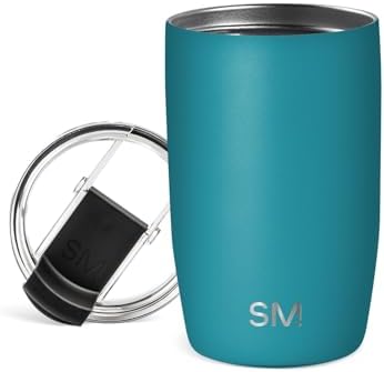 Simple Modern Travel Coffee Mug with Lid | 12oz | Teal by Unknown