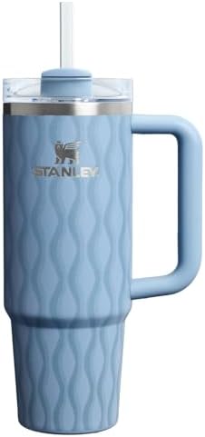 STANLEY Quencher H2.0 Flow State Tumbler, 30 oz, Slate Blue Drift by Unknown