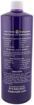 Jewelry and More Cleaner 32 Ounce Refill & 2 Ounce Spray Bottle - Image 3