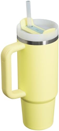 STANLEY Quencher H2.0 Tumbler with Handle and Straw 30 oz | Flowstate 3-Position Lid | Cup Holder Compatible for Travel | Insulated Stainless Steel Cup | BPA-Free | Pomelo - Image 2
