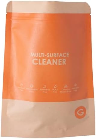 Multi-Surface Cleaner Refill Tablets, 24 Pack – Just Add Water – Plastic-Free Concentrated Cleaner for Glass, Tile, Stainless Steel & Counters – Refills Any Spray Bottle – Orange Scent - Image 2