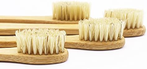 Boar Bristles Natural Bamboo Toothbrush Eco-Friendly Biodegradable Zero Waste Pack of 12 - Image 4