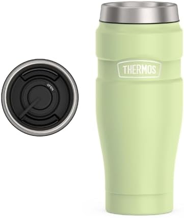 THERMOS Stainless King Stainless Steel Tumbler, 16oz, Matte Green by Thermos