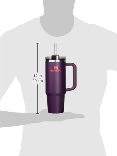 STANLEY Quencher H2.0 Flow State Tumbler, 30 oz, Plum - Image 4
