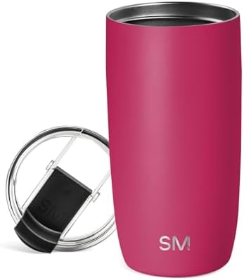 Simple Modern Travel Coffee Mug with Lid | 16oz | Magenta by Unknown