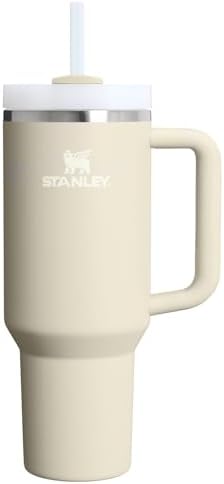 STANLEY Quencher H2.0 Flow State Tumbler, 40 oz, Toasted Almond by Unknown