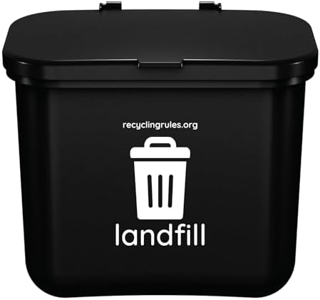 Hanging Wastebasket for Trash by RecyclingRules
