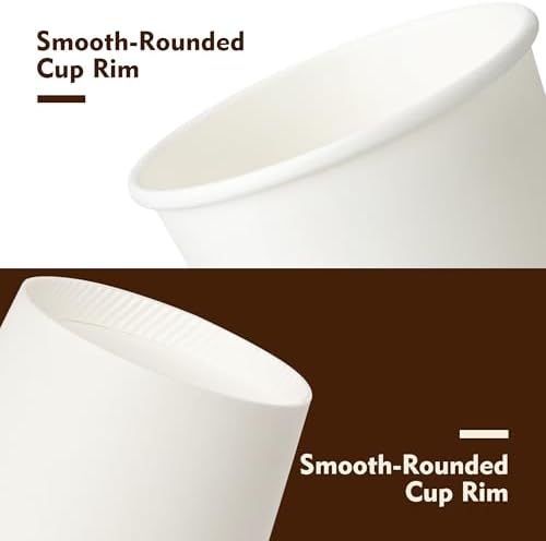 YEEHAW 12 oz Disposable Paper Coffee Cups, 100 Pack - Image 4