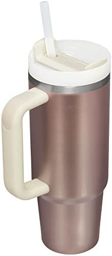 STANLEY Quencher H2.0 Flow State Tumbler, 30 oz, Rose Quartz Glow - Image 2
