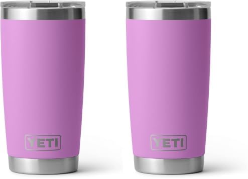 YETI Rambler 20 oz Stainless Steel Vacuum Insulated Tumbler w/MagSlider Lid by YETI