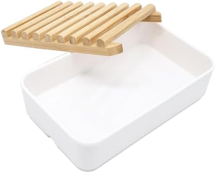 Soap Dish, Bathroom Self-Draining Soap Dish Holder for Shower - Image 2