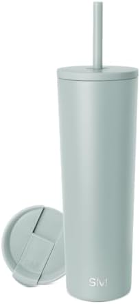 Simple Modern Iced Coffee Tumbler, Insulated | 28oz | Green by Unknown