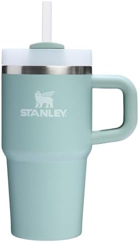 STANLEY Quencher H2.0 Flow State Tumbler, 20 oz, Seafoam by Unknown