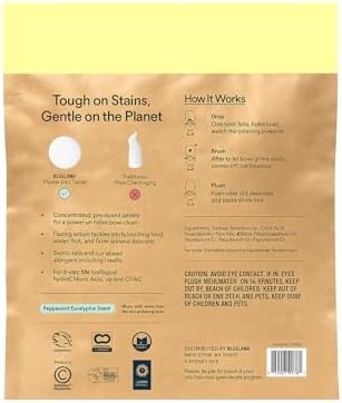 BLUELAND Toilet Bowl Cleaner Tablets. Peppermint Eucalyptus Scent. 30 Tablets. - Image 7