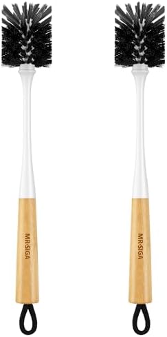 MR.SIGA Water Bottle Brush, Long Handle Bottle Brush for Sports Bottles by MRSIGA