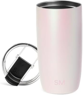 Simple Modern Travel Coffee Mug with Lid | 16oz | Pearlescent by Unknown