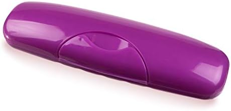 RADIUS Toothbrush Big Brush, BPA Free and ADA Accepted, Right Hand, Purple and Big Brush Case, Purple, 1 count - Image 6