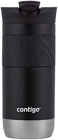 Contigo Byron Vacuum-Insulated Stainless Steel Travel Mug with Leak-Proof Lid Reusable Coffee Mug or Water Bottle BPA-Free 16oz Licorice Keeps Beverages Hot for 6 Hours or Cold for 12 Hours - Image 2