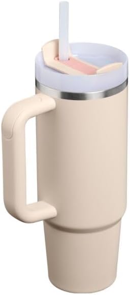 STANLEY Quencher H2.0 Flow State Tumbler, 30 oz, Champagne - Image 3
