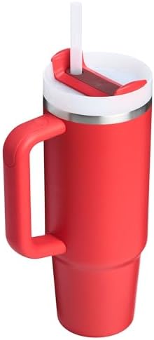 STANLEY Quencher H2.0 Flow State Tumbler, 30 oz, Chili Red - Image 3