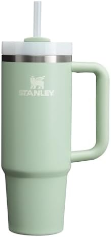 STANLEY Quencher H2.0 Flow State Tumbler, 30 oz, Matcha Cream by Unknown