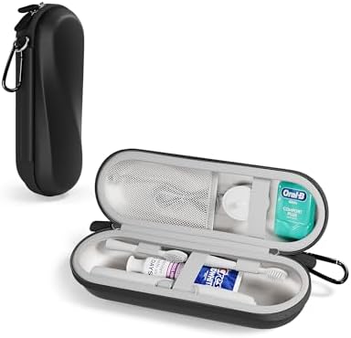 ProCase Electric Toothbrush Travel Case for Oral-B & Philips Sonicare -L by ProCase