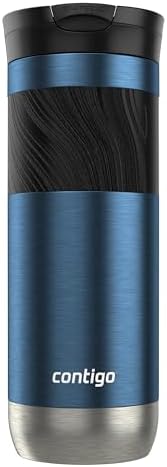 Contigo Byron 2.0 Stainless Steel Travel Mug with Snapseal Lid and Grip 20oz, Blueberry, Great for hot and cold beverages - Image 2
