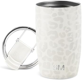 Simple Modern Travel Coffee Mug with Lid | 12oz | Leopard by Unknown